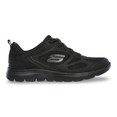 Zapatilla Mujer Summits Suited Negro Skechers