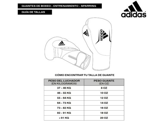 GUANTE BOX P200 DUO ADIDAS - Imagen 2