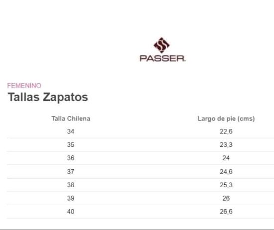 BOTIN MUJER PASSER - Imagen 2