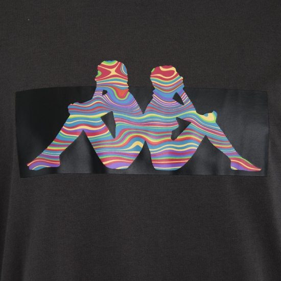 POLERA HOMBRE KAPPA GREY OMINI FRONT MULTI - Imagen 4