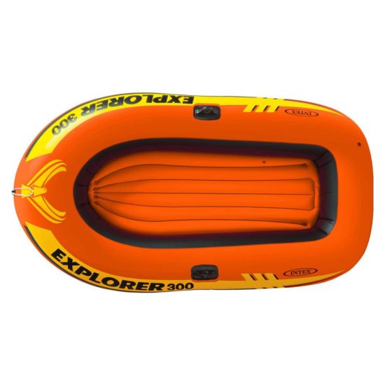 Bote Inflable Intex Explorer 300 Set Capacidad 186 Kg + Remos + Inflador - Imagen 2