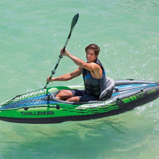 Kayak Inflable Challenger Intex - Imagen 4