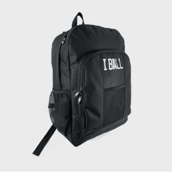 Mochila Negra Unisex Deportiva I Ball - Imagen 3