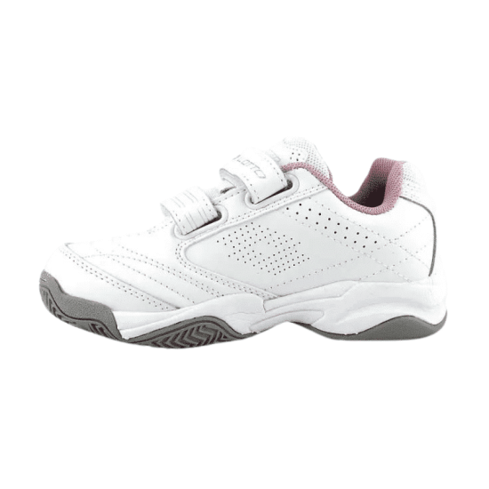Zapatilla Escolar Niña Lotto - Court BTS1 Blanco Rosado - Imagen 3