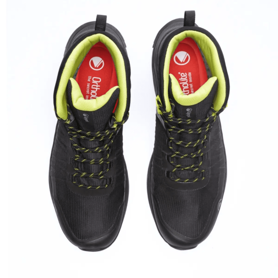 BOTIN HOMBRE VULCANO IRON STONE MID BDRY BLACK VOLT LIPPI - Imagen 6