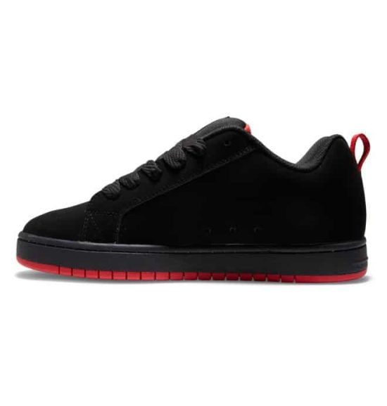 ZAPATILLA HOMBRE COURT GRAFFIK BLACK-RED DC - Imagen 3