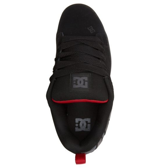 ZAPATILLA HOMBRE COURT GRAFFIK BLACK-RED DC - Imagen 5