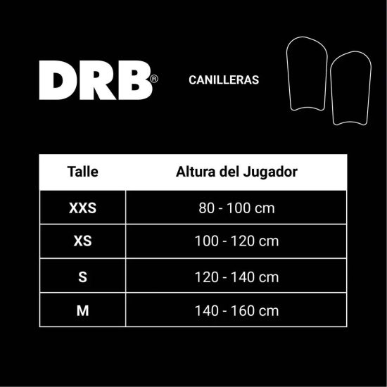 CANILLERA ESPINILLERA MILAN DRB - Imagen 2