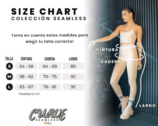 Leggins Curve Seamless Cinza - Imagen 4