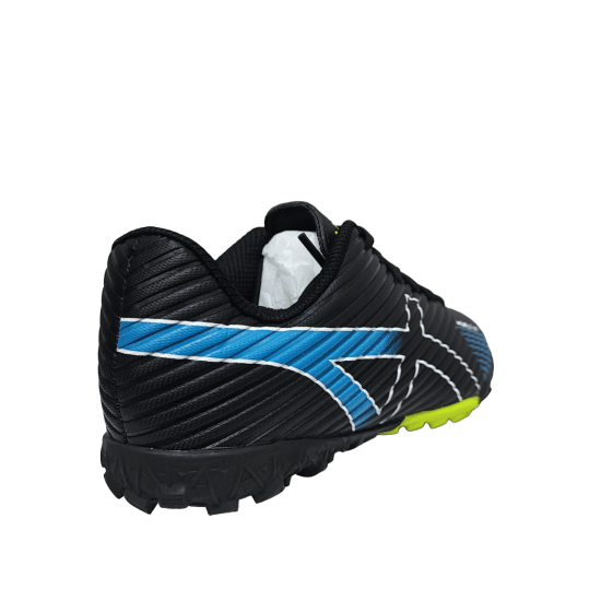ZAPATILLA JUVENIL BABY FUTBOL UNISPORT 9879-20 NG/AZ - Imagen 3