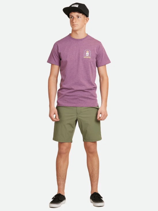 POLERA HOMBRE MAUI MC SKULL PINA - Imagen 4