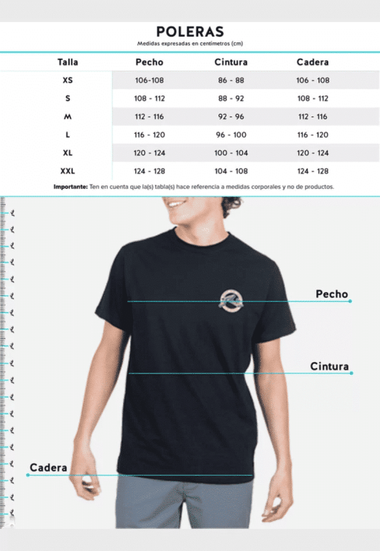 POLERA HOMBRE RUSTY MENTAL CONTROL BLANCO - Imagen 3