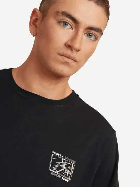 POLERA HOMBRE RUSTY M/C BROKE - Imagen 3