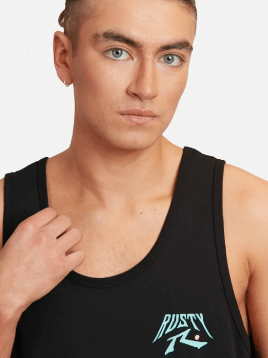 POLERA SIN MANGA HOMBRE RUSTY S/M MULTILINES - Imagen 3