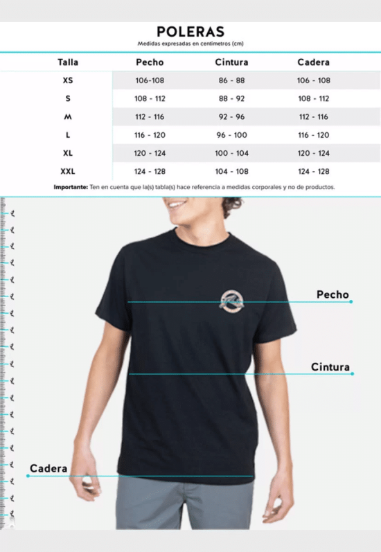 POLERA SIN MANGA HOMBRE RUSTY S/M MULTILINES - Imagen 4