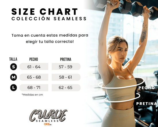 PETO MUJER  SEAMLESS CINZA ORXFIT - Imagen 2