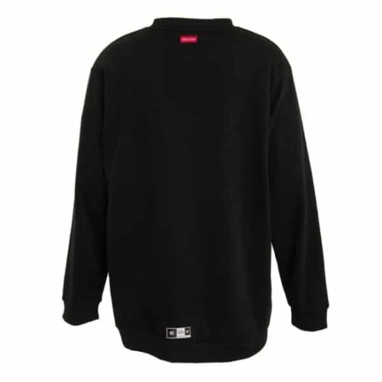 Poleron Hombre Crew Colo Colo Urbano «Letters» Cuello Alto Negro - Imagen 3