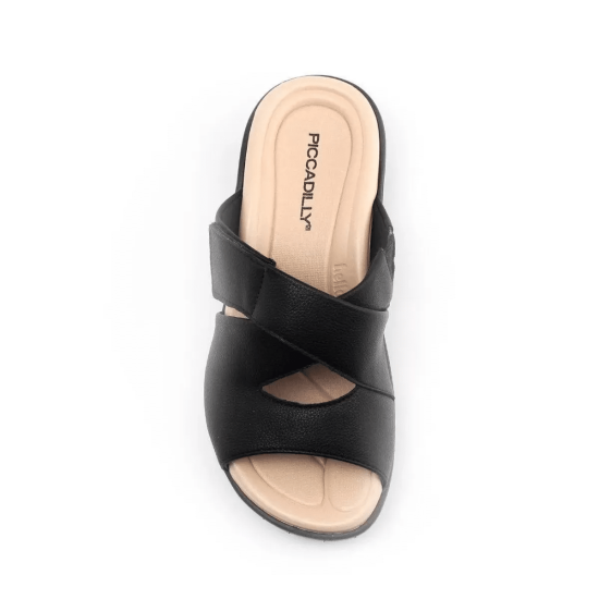 SANDALIA MUJER PICCADILLY 239002 NEGRO - Imagen 2