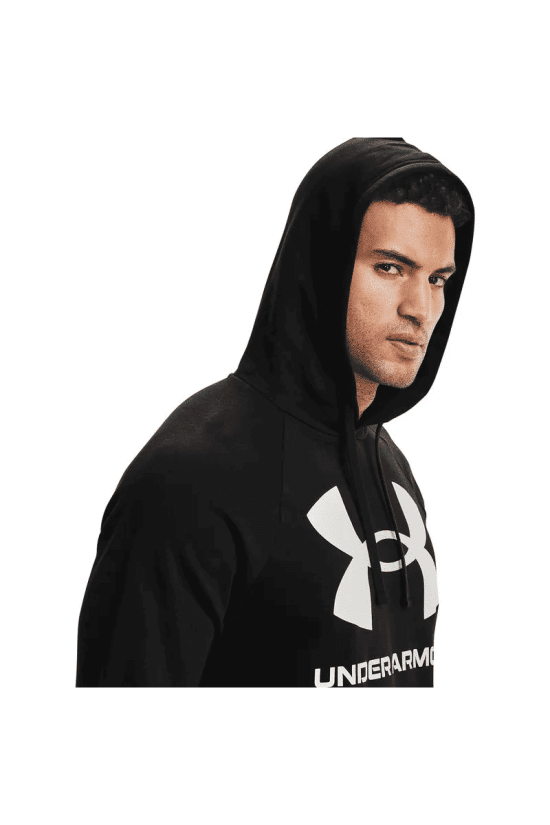 POLERON RIVAL FLEECE BIG LOGO HD HOMBRE ANDER ARMOUR - Imagen 2