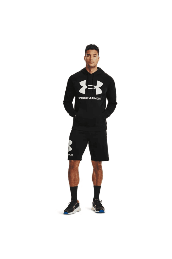 POLERON RIVAL FLEECE BIG LOGO HD HOMBRE ANDER ARMOUR - Imagen 4