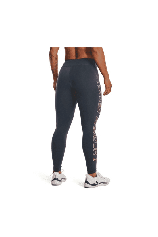 CALZA FAVORITE WORDMARK MUJER UNDER ARMOUR GRIS - Imagen 2