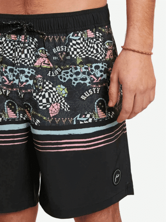 SHORT DE BAÑO HOMBRE RUSTY ADUCTED MID - Imagen 3