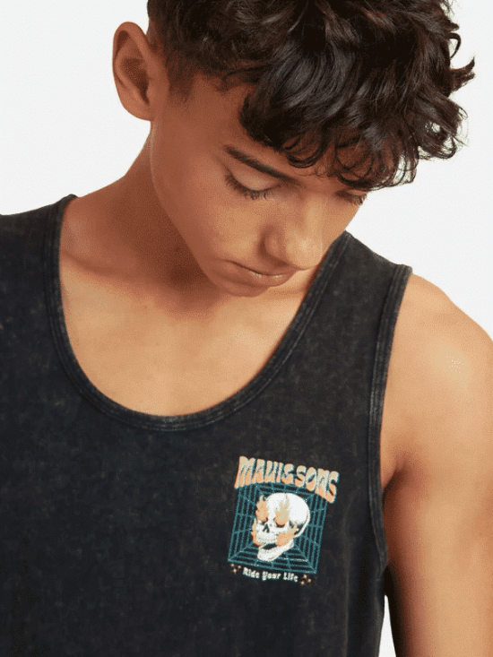 POLERA NIÑO MAUI SM KALAKA SURF TANKS - Imagen 3