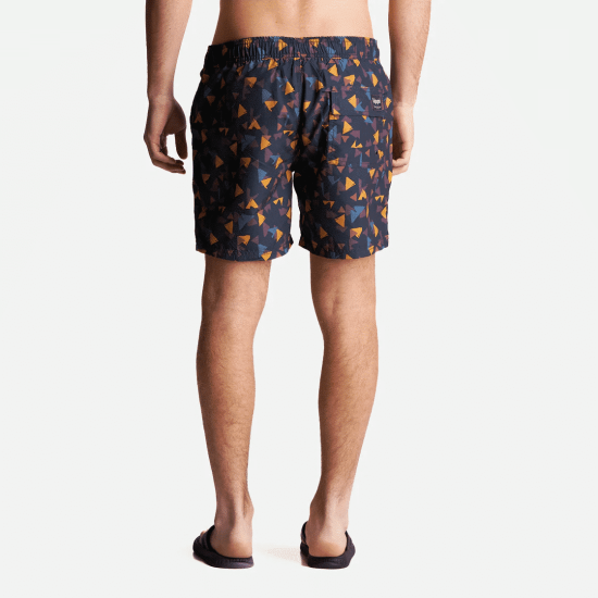 Traje De Baño Hombre Aqua Swimwear Full Print Azul Marino Lippi - Imagen 3