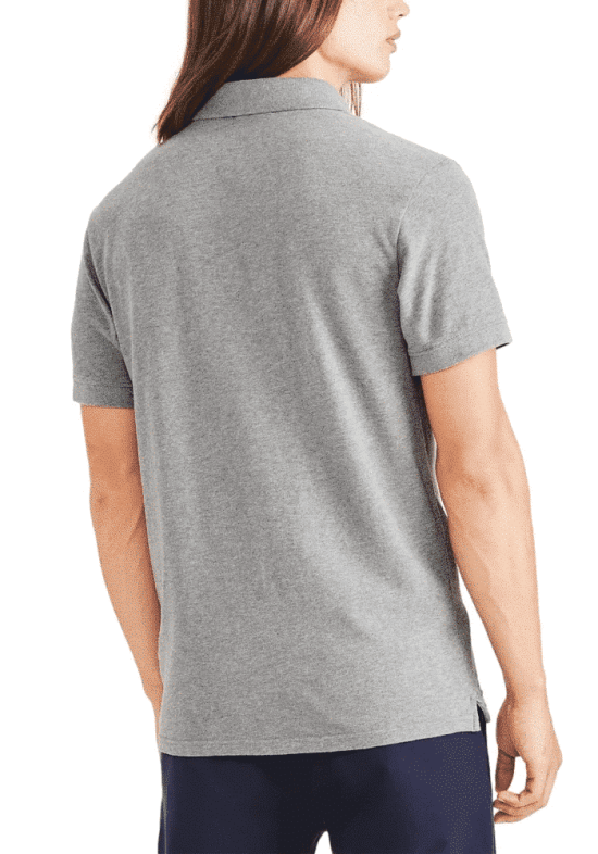 POLERA PIQUE HOMBRE GRAY HEATHER DOCKERS - Imagen 2