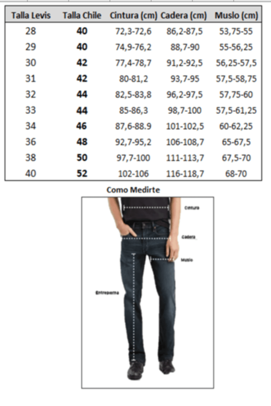 PANTALON JEANS 514 STONEWASH  HOMBRE LEVIS - Imagen 4