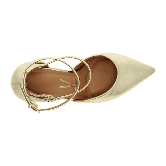 ZAPATO MUJER TACO PREMIUM 66 DORADO VIZZANO - Imagen 7