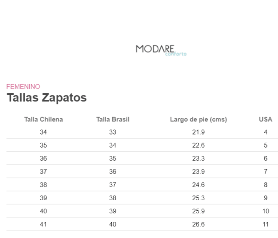 ZAPATO MUJER TACO NAPA SENSE CONF MODARE - Imagen 2