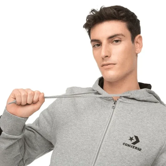 Polerón Active Hombre Converse Full Zip - Imagen 3