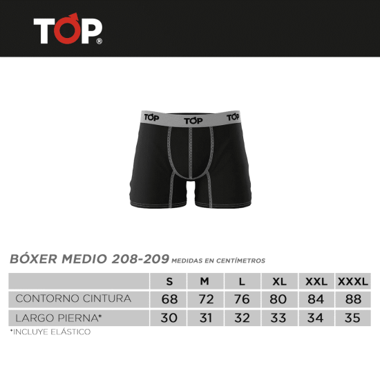 BOXER MEDIO ALGODÓN UC TOP 208AUCP3C3 - Imagen 5