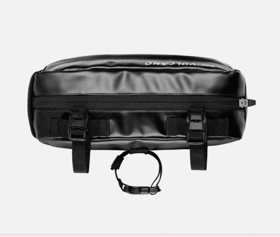 Banano Unisex Vulcano HandleBar Bag Negro Lippi - Imagen 2