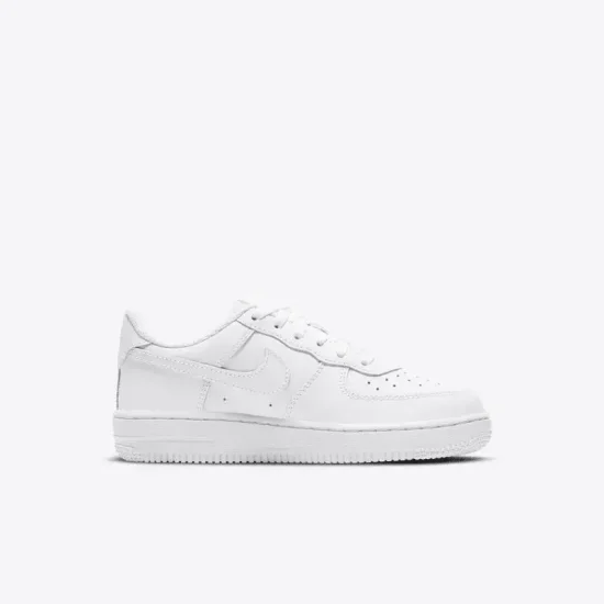 ZAPATILLA AIR FORCE 1 LE LITTLE KIDS TRIPLE WHITE NIKE - Imagen 4