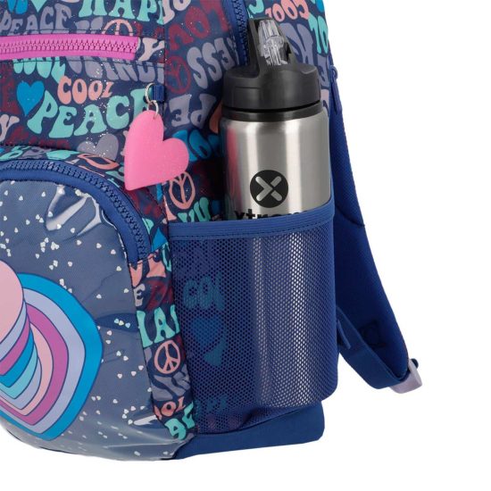 MOCHILA BACKPACK BOLT 4XT BLUE HEARTS XTREM - Imagen 6