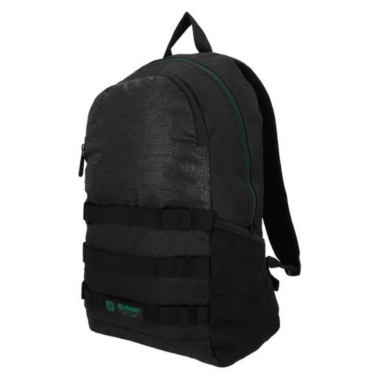 MOCHILA BACKPACK CLINTON 4XT BLACK/GREEN XTREM - Imagen 2