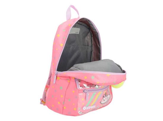 MOCHILA BACKPACK LOGAN 4XT PINK UNICORN XTREM - Imagen 4
