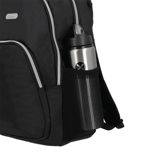 MOCHILA BACKPACK KANSAS 4XT BLACK/SILVER XTREM 15'' - Imagen 3