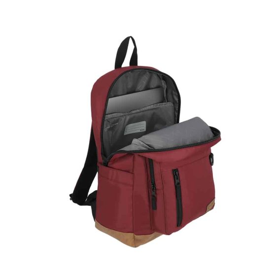 MOCHILA BACKPACK NEW JERSEY 4XT DARK BURGUNDY XTREM 16'' - Imagen 4