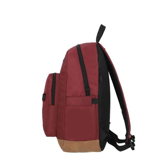 MOCHILA BACKPACK NEW JERSEY 4XT DARK BURGUNDY XTREM 16'' - Imagen 5