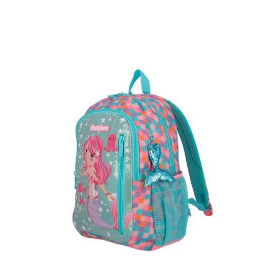MOCHILA BACKPACK LOGAN 4XT PINK MERMAID XTREM - Imagen 2