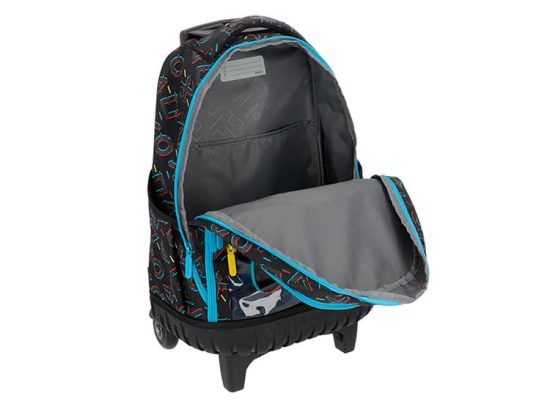 MOCHILA TROLLEY CROSS 2.0 4XT BLACK GAMER XTREM - Imagen 4