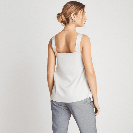 Blusa Satin Sin Mangas Arena LDP - Imagen 2