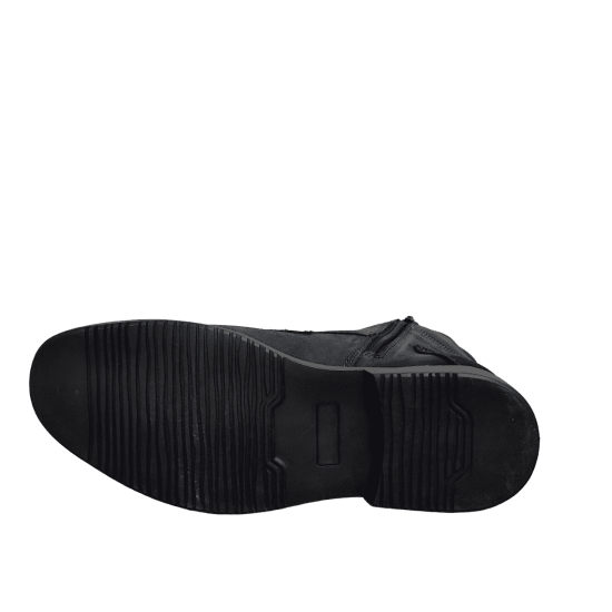 BOTIN CUERO NEGRO GREAT BULL - Imagen 4