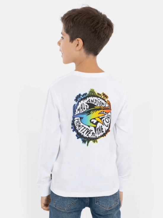 POLERA ML PRIMITIVE TO THE CORE NIÑO MAUI - Imagen 2