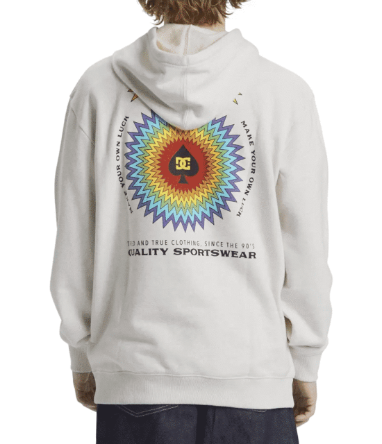POLERON HOMBRE LUCKY HAND HEATHER DC - Imagen 2