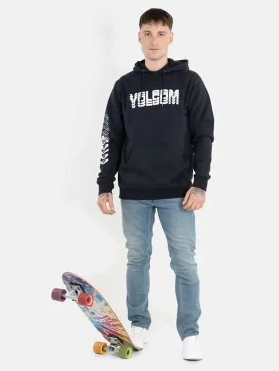 POLERON CEMENT HEATHER SCREW NEGRO VOLCOM - Imagen 3