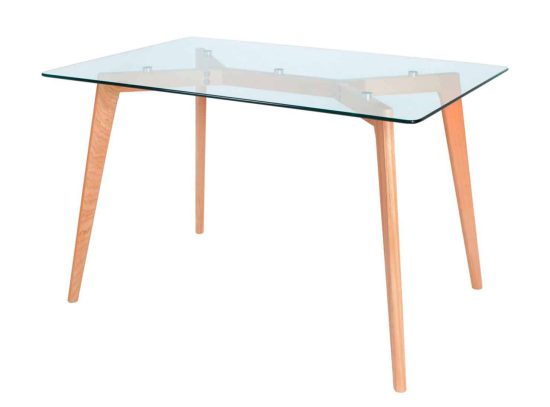 MESA VIDRIO BADEM 120 ITERRA - Imagen 2